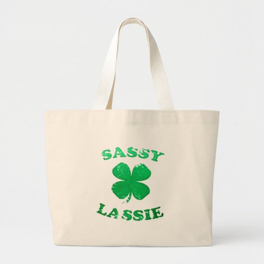 Grand Tote Bag sassy lassie (Devant)