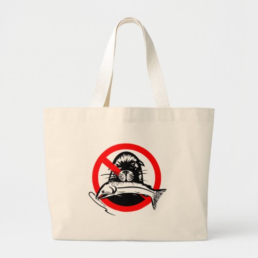 Grand Tote Bag Saumon Thief Cotton Fourre-tout (Devant)