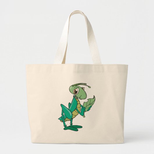 Grand Tote Bag Sauterelle affamée (Devant)