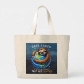 Grand Tote Bag Save The Planet (Dos)