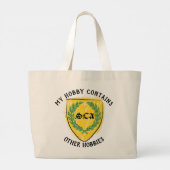 Grand Tote Bag SCA : métahobbies (Dos)