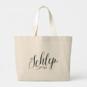 Grand Tote Bag Schlep Yiddish (Dos)