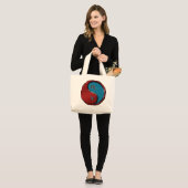 Grand Tote Bag Scorpion le Scorpion (Devant (modèle))