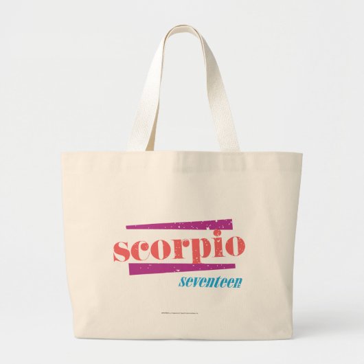 Grand Tote Bag Scorpion LtPink (Devant)