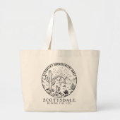 Grand Tote Bag Scottsdale Bachelorette Party (Devant)