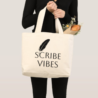 Grand Tote Bag Scribe Vibes Author Writer Poet 