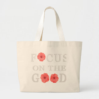 Grand Tote Bag Se concentrer sur le bien