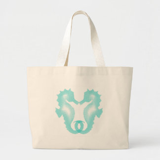 Grand Tote Bag Seahorse Kiss