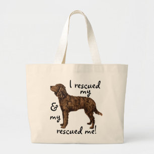 Grand Tote Bag Secourir American Water Spaniel