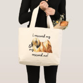 Grand Tote Bag Secourir Lhasa Apso (Devant (produit))