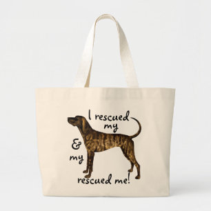 Grand Tote Bag Secourir Plott Hound