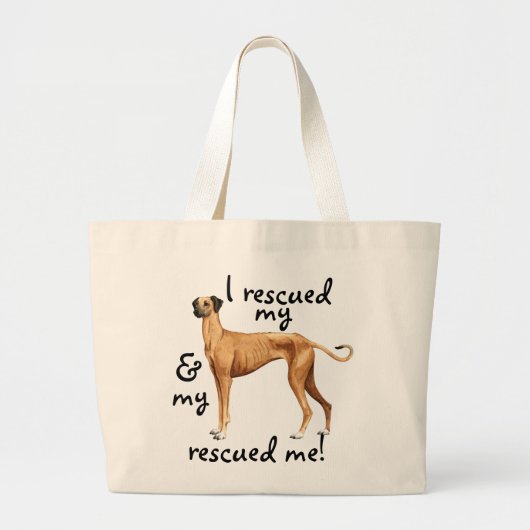 Grand Tote Bag Secourir Sloughi (Devant)