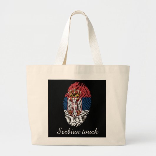 Grand Tote Bag Serbian (Devant)