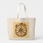 Grand Tote Bag Sérénité (Dos)