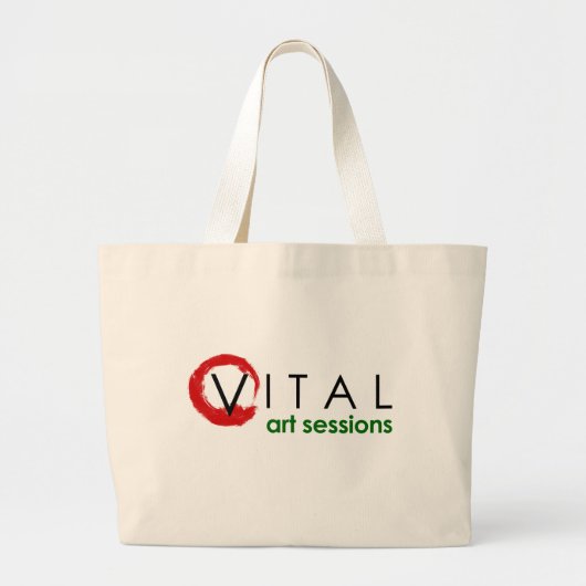Grand Tote Bag Sessions d'art vitale Fourre-tout (Devant)