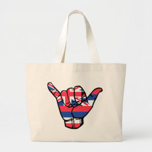 Grand Tote Bag Shaka Hawaii