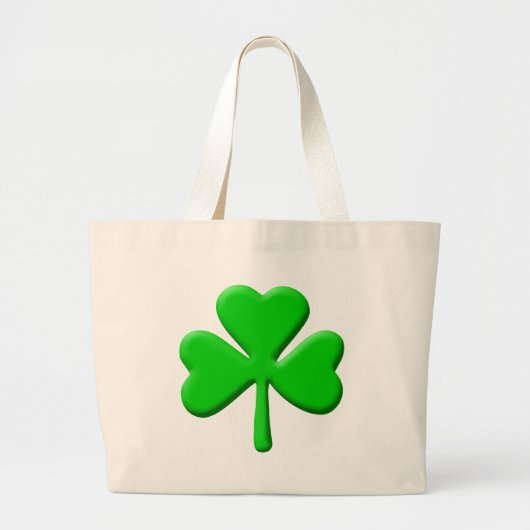 Grand Tote Bag shamrock 3d (Devant)