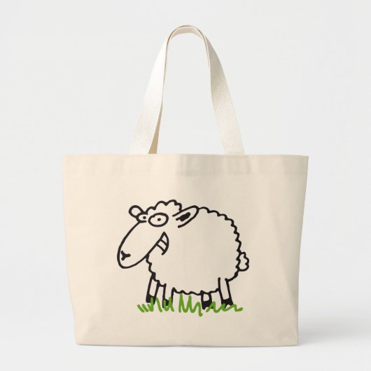 Grand Tote Bag sheep (Devant)