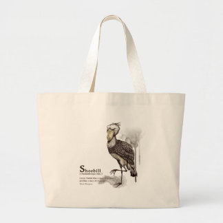 Grand Tote Bag shoebill - mocha