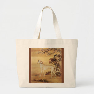 Grand Tote Bag Shuanghuayao~霜 花 鹞 ~Greyhound ~Giuseppe Castiglion