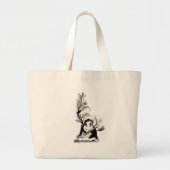 Grand Tote Bag Shy M. Leaf (Devant)