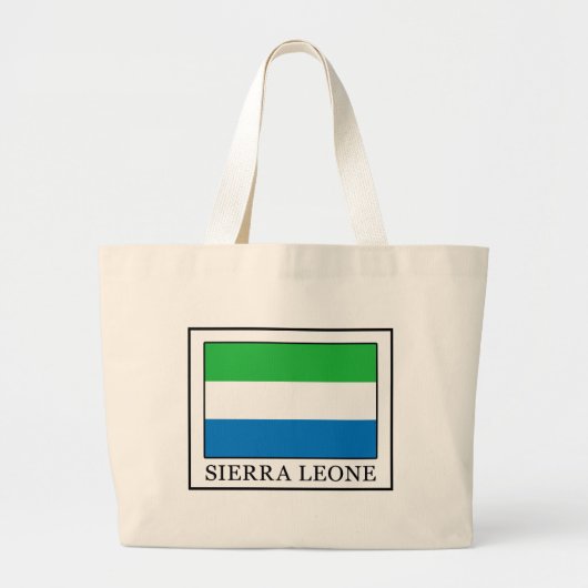 Grand Tote Bag Sierra Leone (Devant)