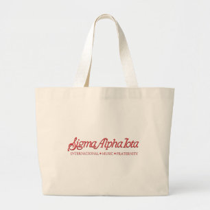 Grand Tote Bag Sigma Alpha Iota Fraternité Internationale de Musi