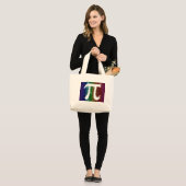 Grand Tote Bag Signe de pi électrique (Devant (modèle))