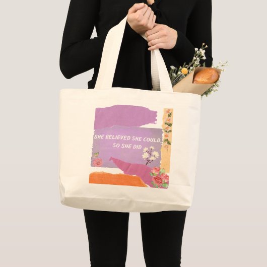 Grand Tote Bag simple (Devant (produit))