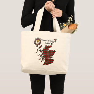 Grand Tote Bag Sinclair Clan Badge Jumbo Fourre-tout