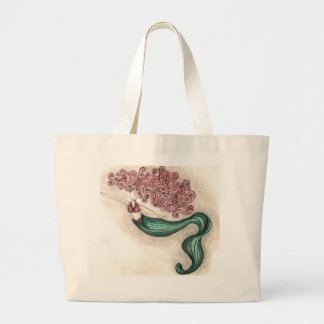 Grand Tote Bag Sirène enorme Fourre-tout