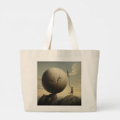 Grand Tote Bag Sisyphus Jumbo Fourre-tout #1 (Dos)