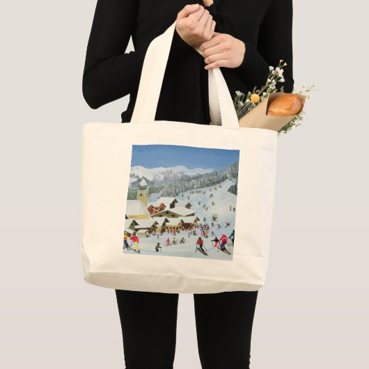 Grand Tote Bag Ski Whizzz ! 1991 (Devant (produit))