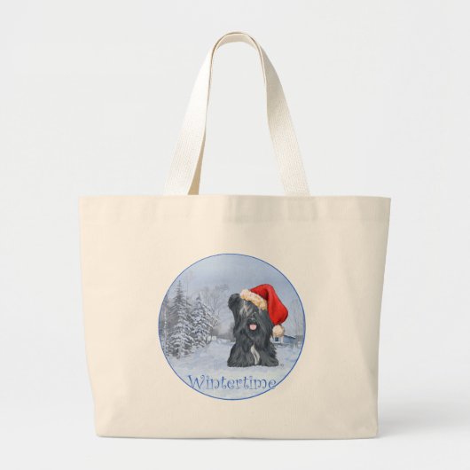 Grand Tote Bag Skye Terrier (Devant)