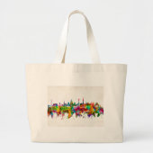 Grand Tote Bag Skyline de Budapest (Devant)