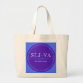 Grand Tote Bag SLJ-VA Créé 2016 (Devant)