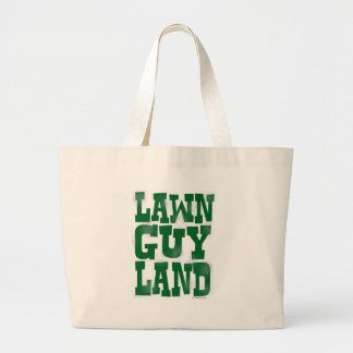Grand Tote Bag Slogan de terre de type de pelouse