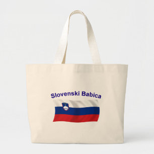 Grand Tote Bag Slovenski Babica (grand-maman)