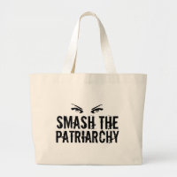 Smash the Patriarchy Feminist Quote Female Eyes