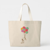 Grand Tote Bag Snoopy et ballons (Dos)