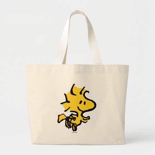 Grand Tote Bag Snoopy & Woodstock Fun & Flowers (Devant)