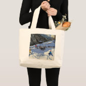 Grand Tote Bag Snowballers Zermatt (Devant (produit))