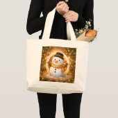 Grand Tote Bag Snowman (Devant (produit))