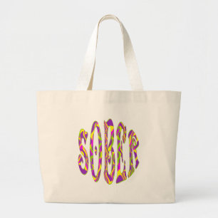Grand Tote Bag SOBER Retro 60's Art Psychedelic