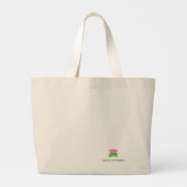 Grand Tote Bag soft smiles and a wild heart (Dos)