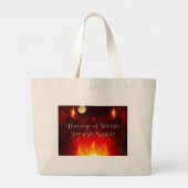 Grand Tote Bag Soirée solstice 2 (Dos)