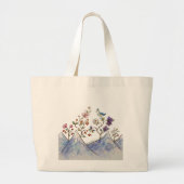 Grand Tote Bag Solitude Montagnarde (Devant)