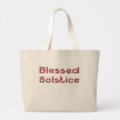 Grand Tote Bag Solstice béni (Dos)
