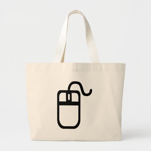 Grand Tote Bag Souris (Devant)