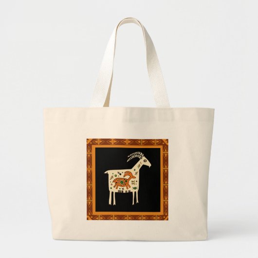 Grand Tote Bag Southwest Mountain Mama (Devant)